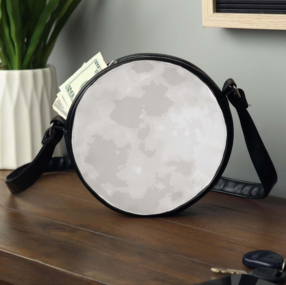 FREE WITH PURCHASE! Moon shaped novelty purse